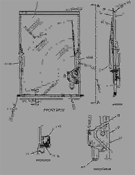 cat 304 mini parts diagram